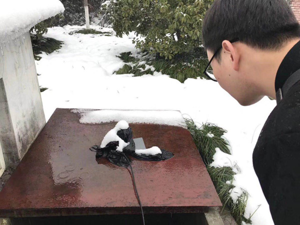 嚴(yán)寒風(fēng)雪！擋不住為客戶服務(wù)的熱情