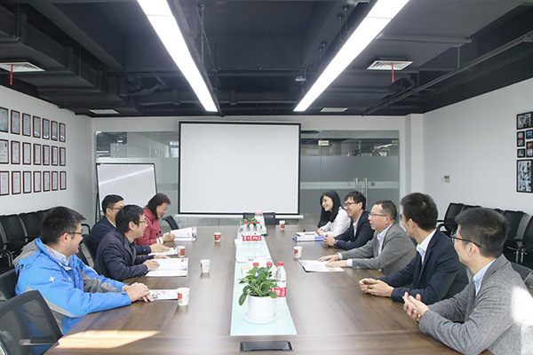 中國(guó)計(jì)量大學(xué)現(xiàn)代科技學(xué)院副院長(zhǎng)一行到訪美控