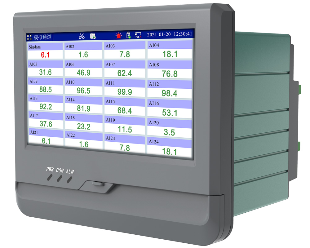 MIK-R8000A 0.5秒級 觸摸屏款 24通道無紙記錄儀