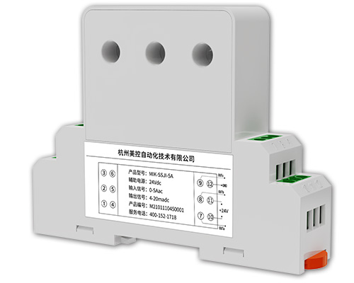 美控MIK-SSJI 三相交流電流傳感器，可測三路，1-30A